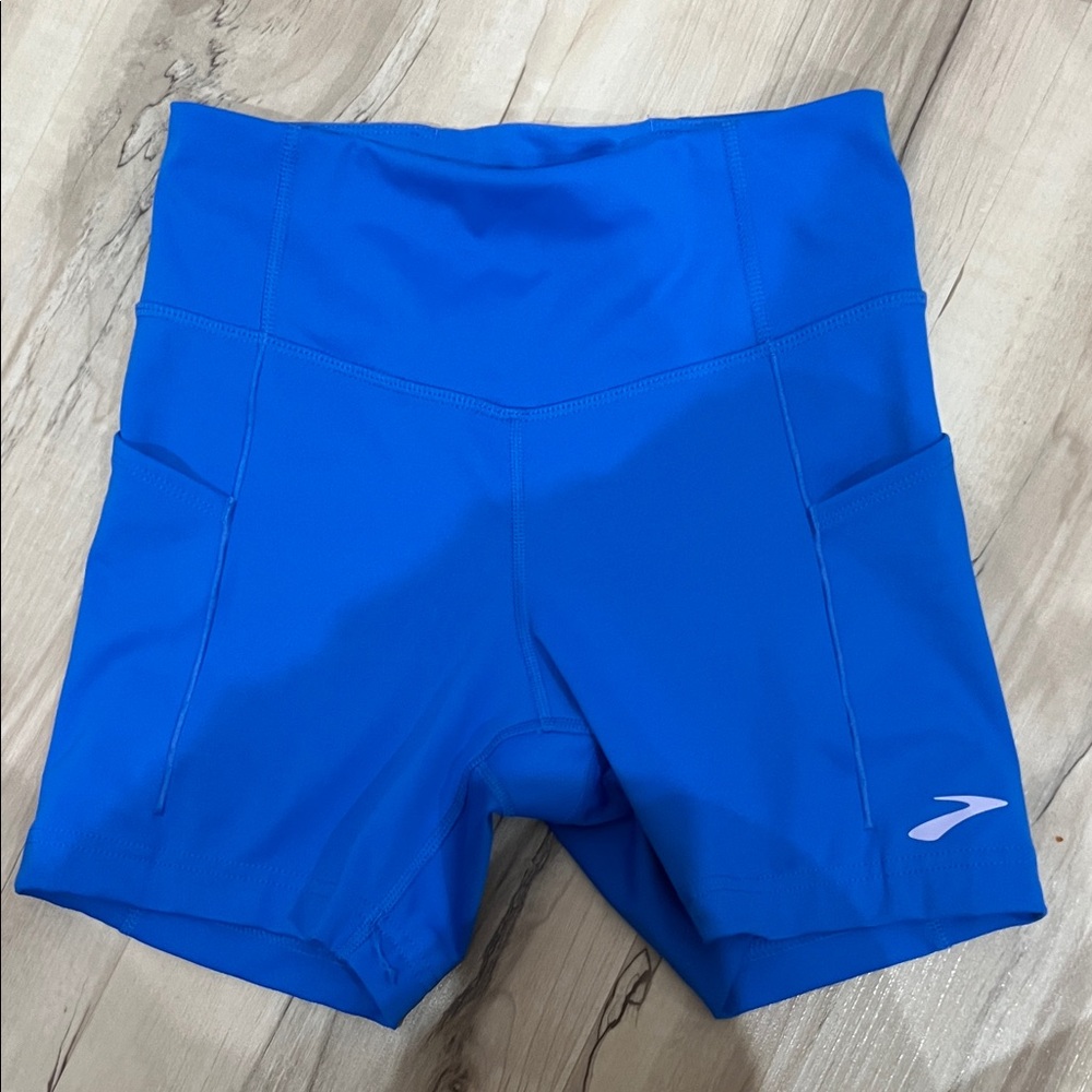 Brooks Marathon 5” Women's Vibrant Blue Bike Shorts